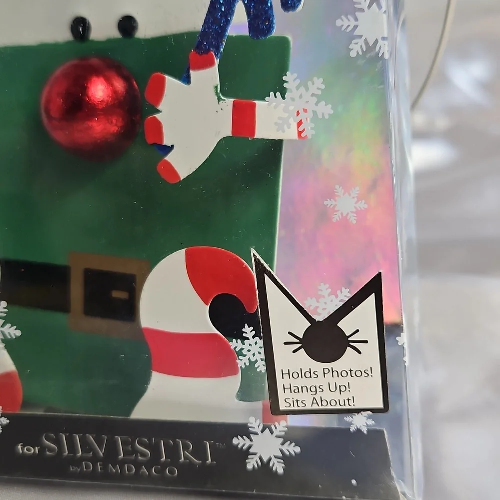 Demdaco Flat & Happy Christmas Photo Frame Santa For Silvestri